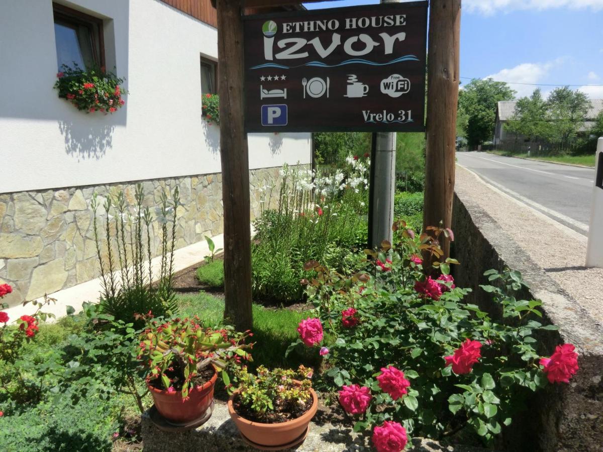 Ethno House Izvor Hotell Vrelo Koreničko Exteriör bild